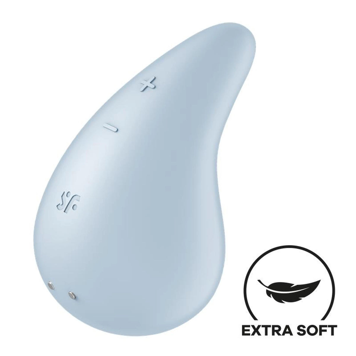 Mini vibromasseur Dew Drop Lay 12 fonctions – bleu | Satisfyer