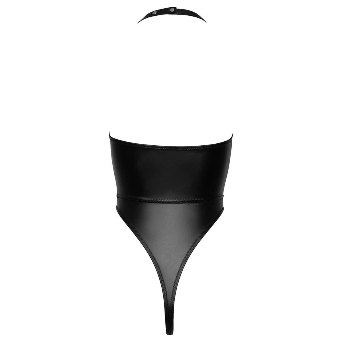 Bodysuit – halter neck, black | Cottelli PARTY