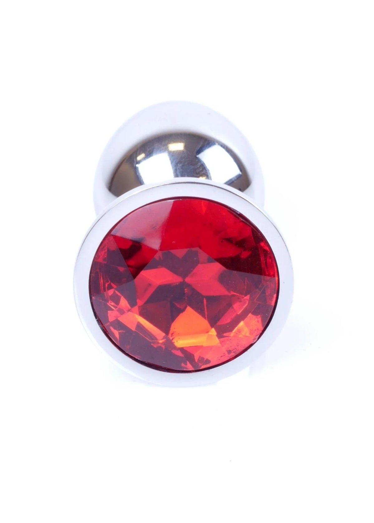 Butt plug – jewelled, silver 64-00016 | Favorites