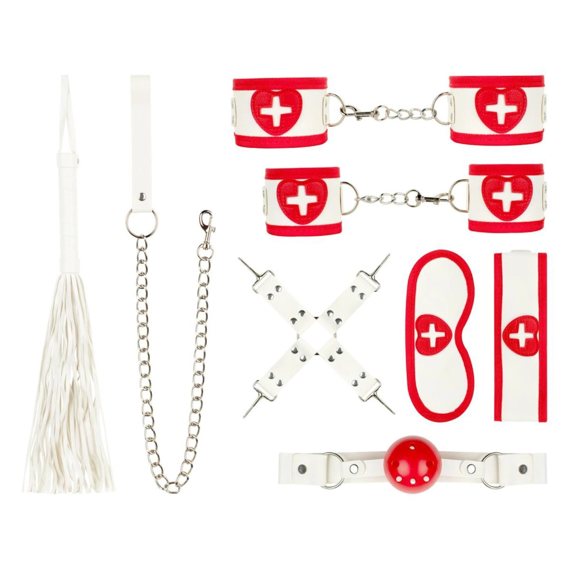 Bedroom Fantasy - 8 Piece Set Nurse White
