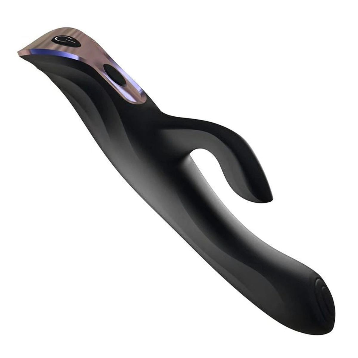 Vibratore rabbit Br191 Rachel – ricaricabile, nero | Power Escorts