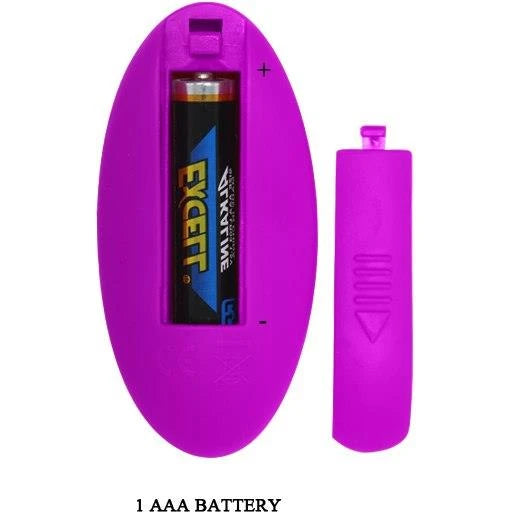 Stimulateur clitoridien Letitia 10 fonctions – avec télécommande, rechargeable, fuchsia | Pretty Love
