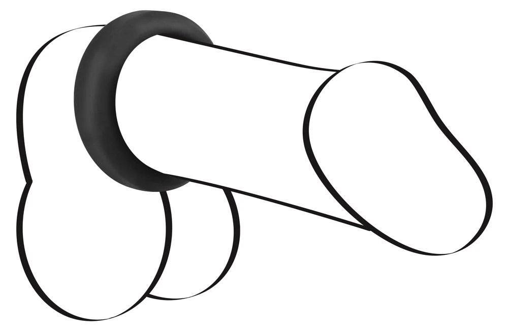 Anello fallico – nero 05180930000 | Black Velvets
