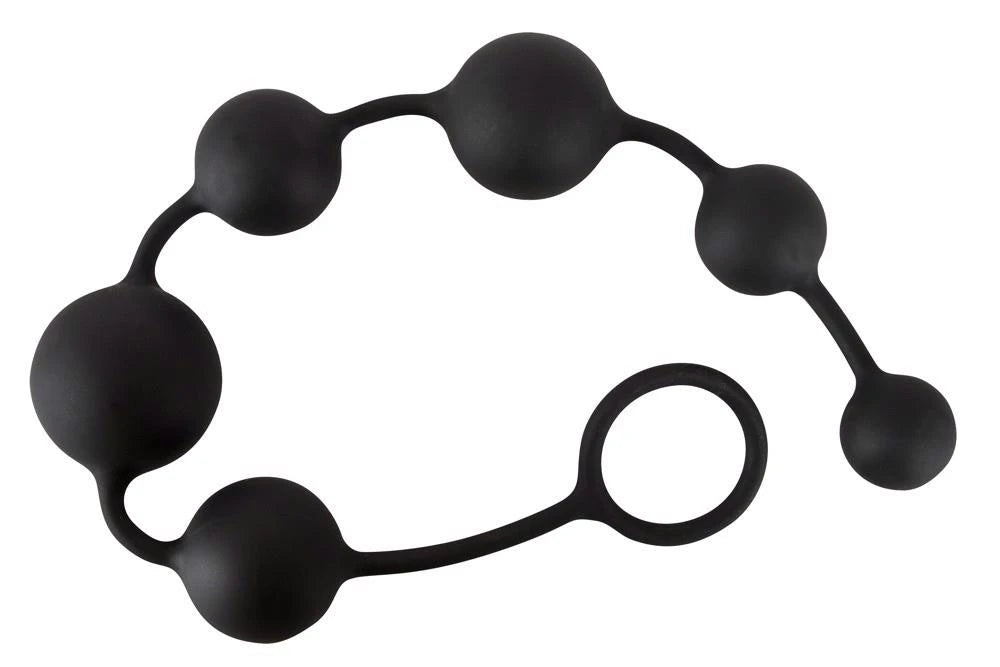 Bolas anais 40 cm – preta | Black Velvets