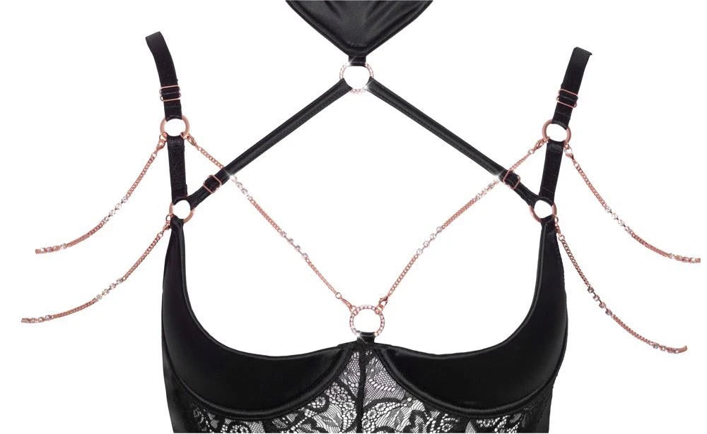 Corset Basque – black 26329181231 | Abierta Fina