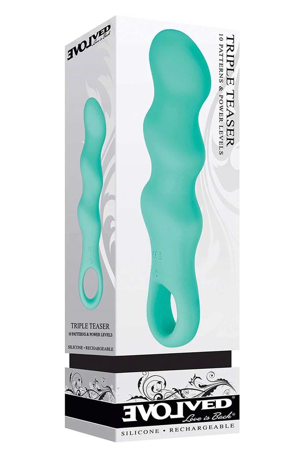 Vibratore anale Triple Teaser – ricaricabile | Evolved
