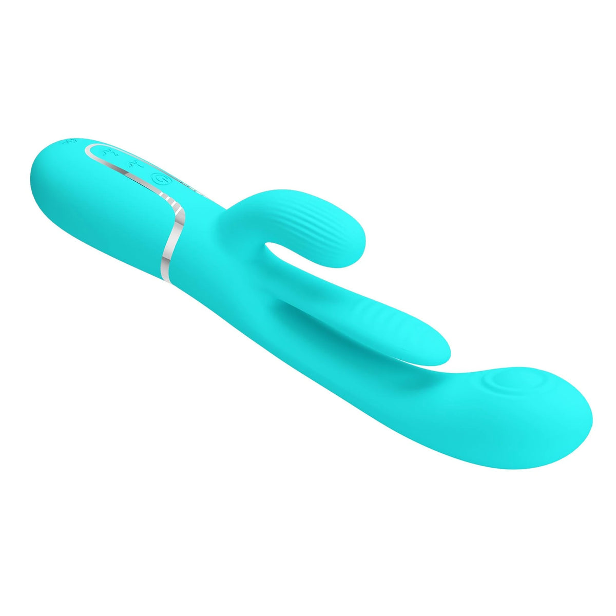 Vibrador rabbit Twinkled Tenderness 7 thumping 7 funções – azul claro | Pretty Love
