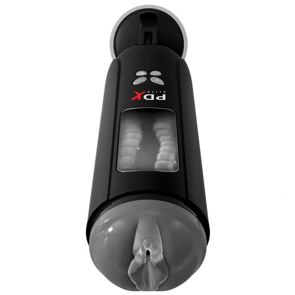 Masturbador Ultimate Milker 5 velocidades – recarregável, preto | PDX Elite