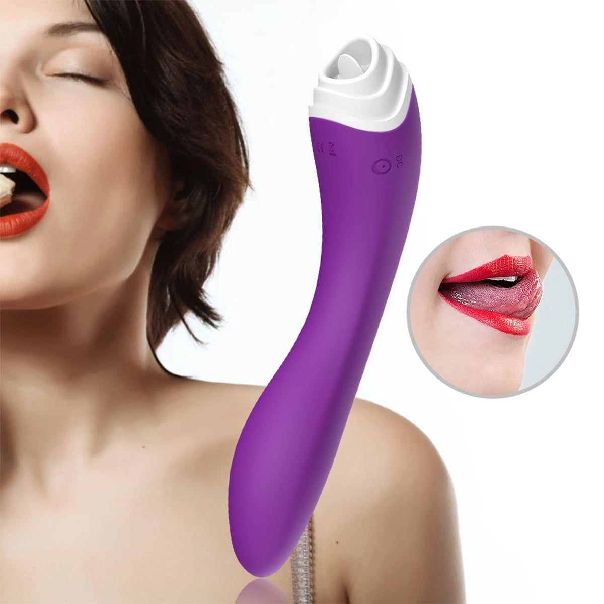 Clitoral stimulator Fairyland 9 functions – rechargeable, purple | Favorites