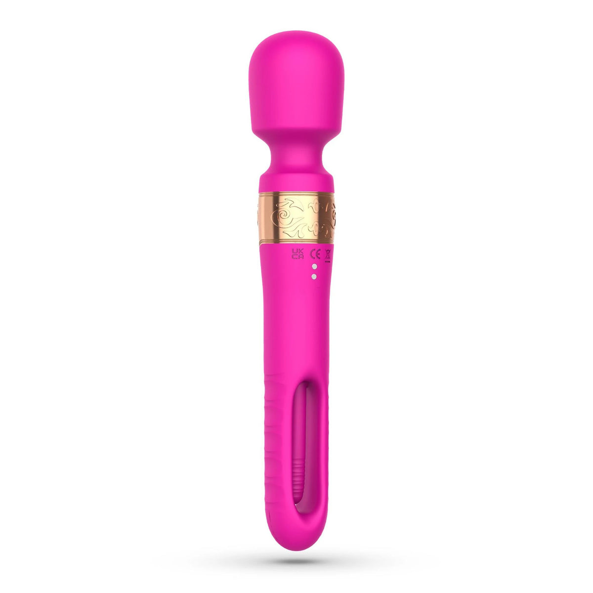 Wand massager Ben Flicker 7 functions – double, purple | Crushious