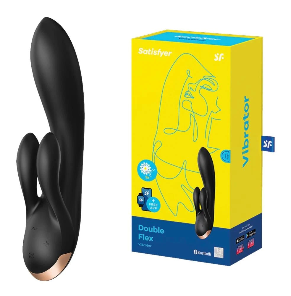 Vibrateur Double Flex Connect App (Noir)