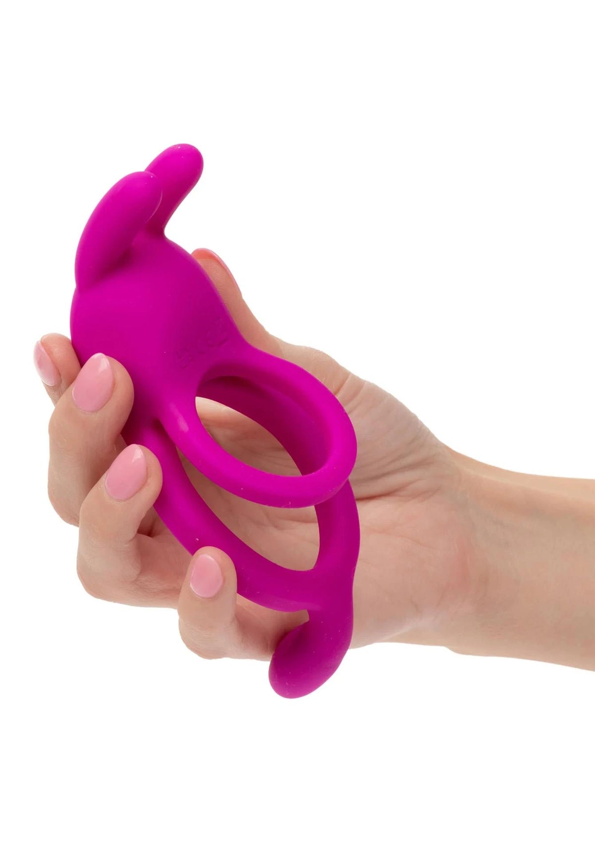 Anello fallico Touch 10 funzioni – ricaricabile, vibrante, rosa | Calexotics
