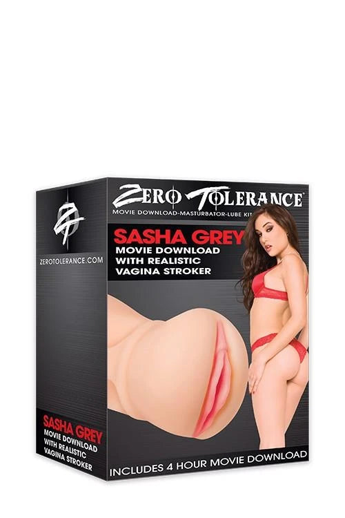 Masturbatore Sasha Stroker – grigio | Zero Tolerance