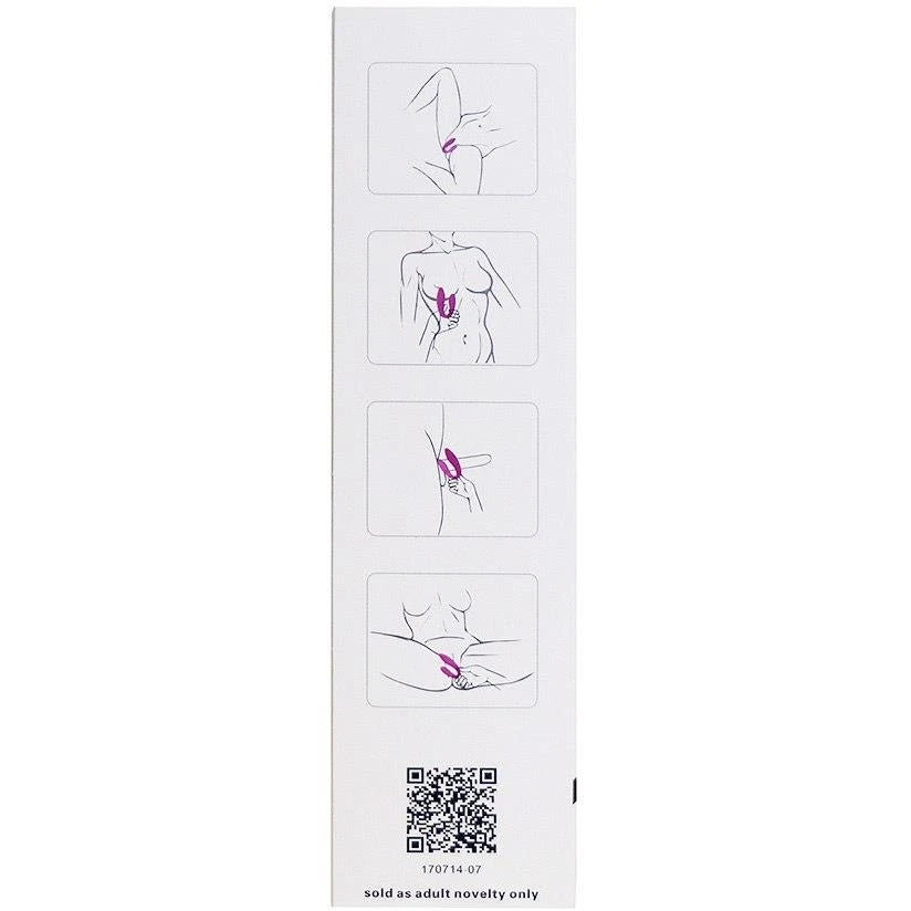 Stimulateur clitoridien Letitia 10 fonctions – avec télécommande, rechargeable, fuchsia | Pretty Love