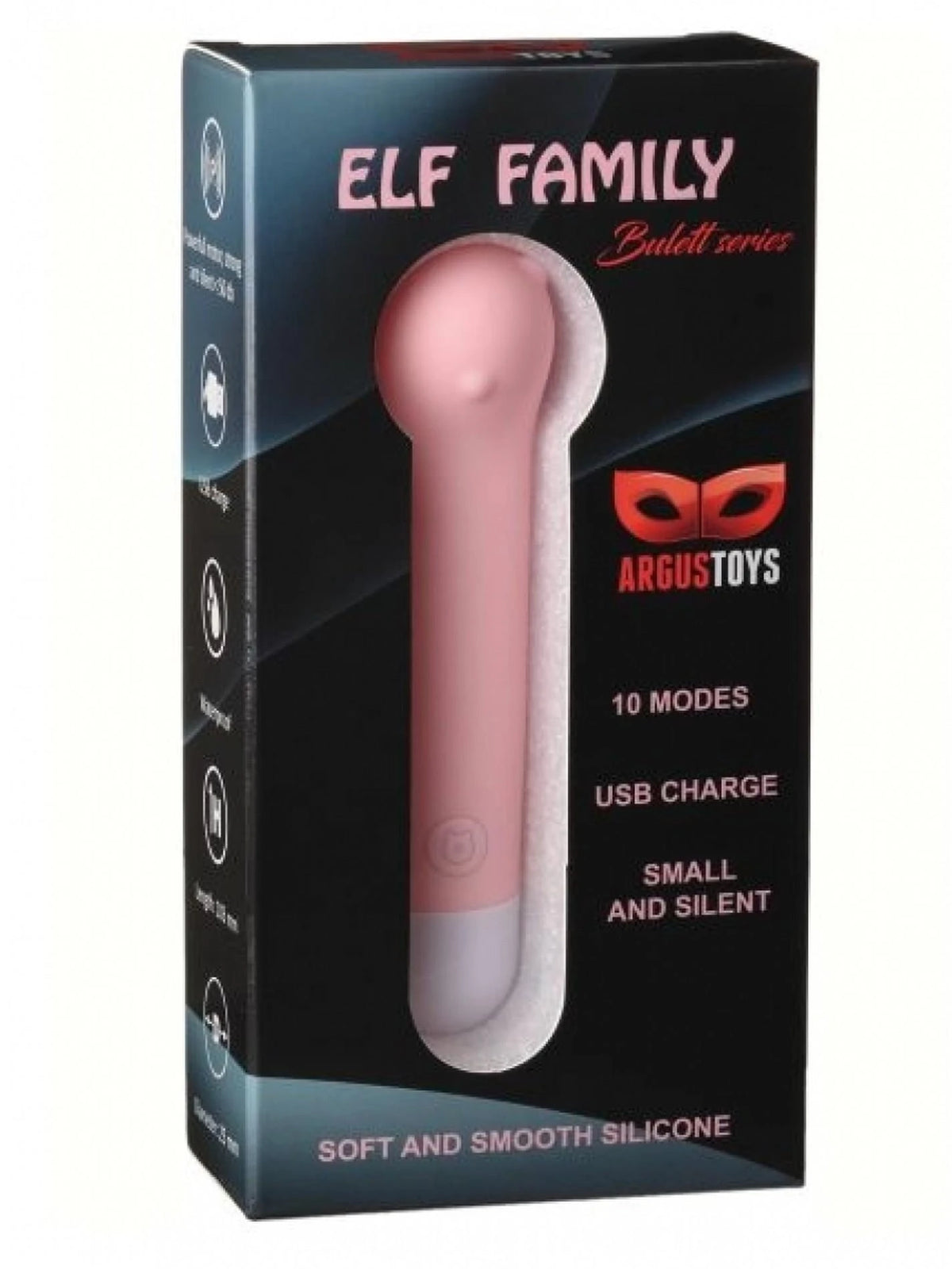 Stimolatore clitorideo Elf family 3 10 funzioni – ricaricabile | Argus