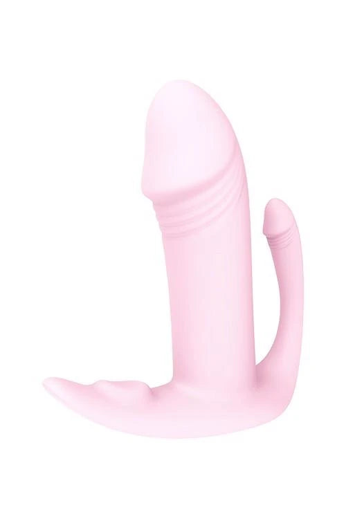 Plug anale Pleasurer – vibrante, con telecomando, rosa | Dream Toys