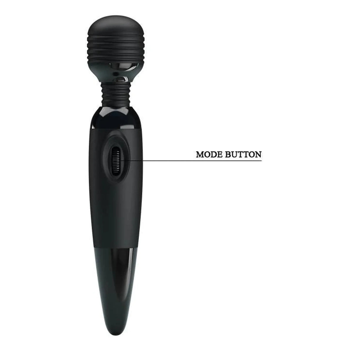 Massajador wand Sensual – preto | Baile
