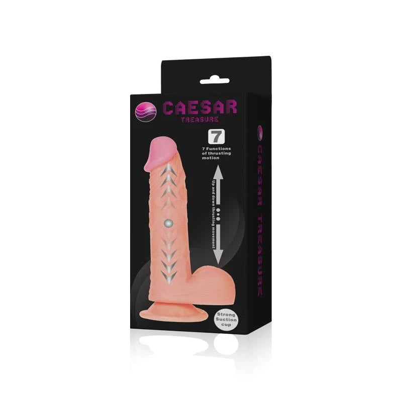 Vibratore realistico Caesar Treasure 7 funzioni – con telecomando, nude | Pretty Love