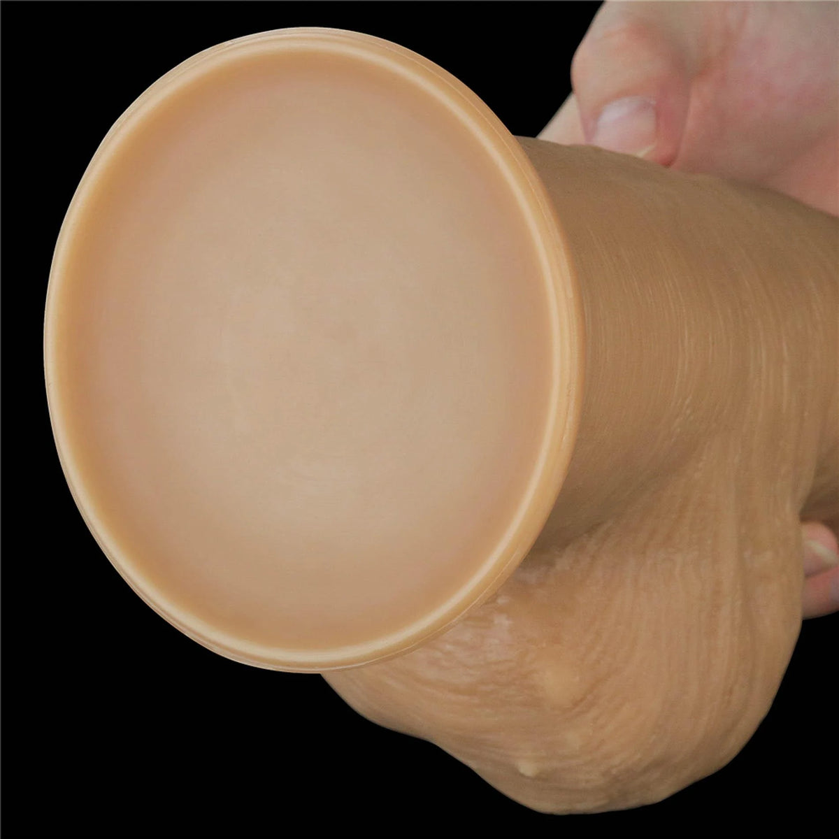Dildo realistico Handle 30 cm – con ventosa, nude 10-LV411034 | Lovetoy