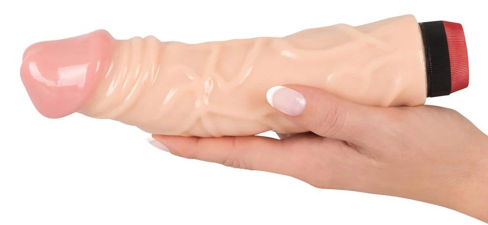 Realisztikus vibrátor Pasha 23 cm – testszínű