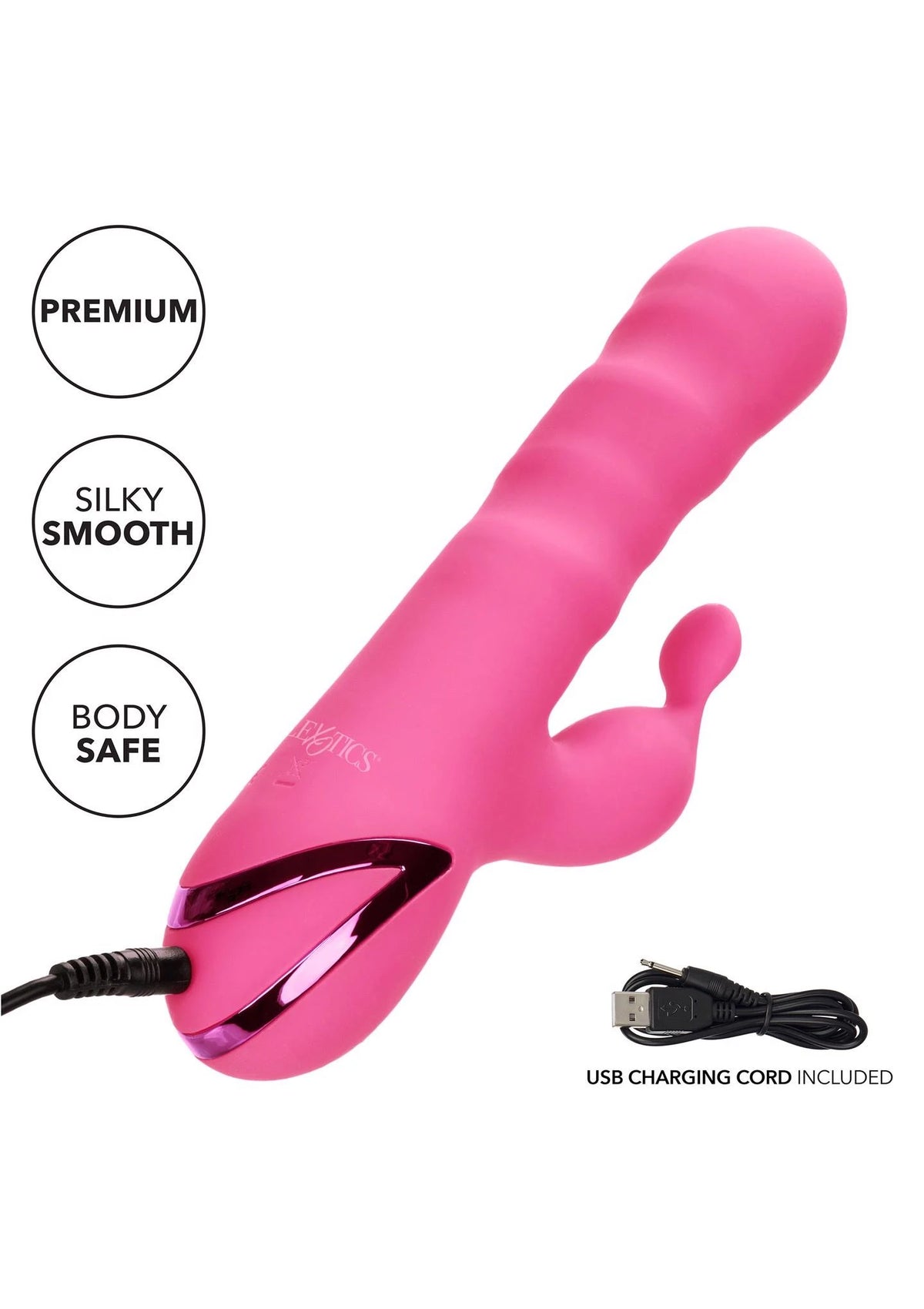 Vibratore punto G Santa Barbara Surfer – rosa | Calexotics