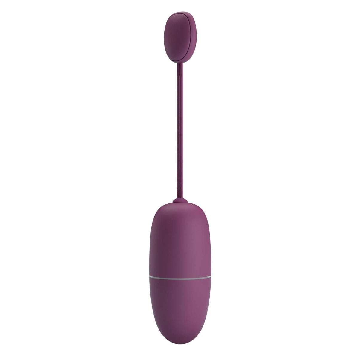 Vibrating egg Nymph Mobile distance AAA 12 functions – app-controlled, rechargeable, plum | Pretty Love