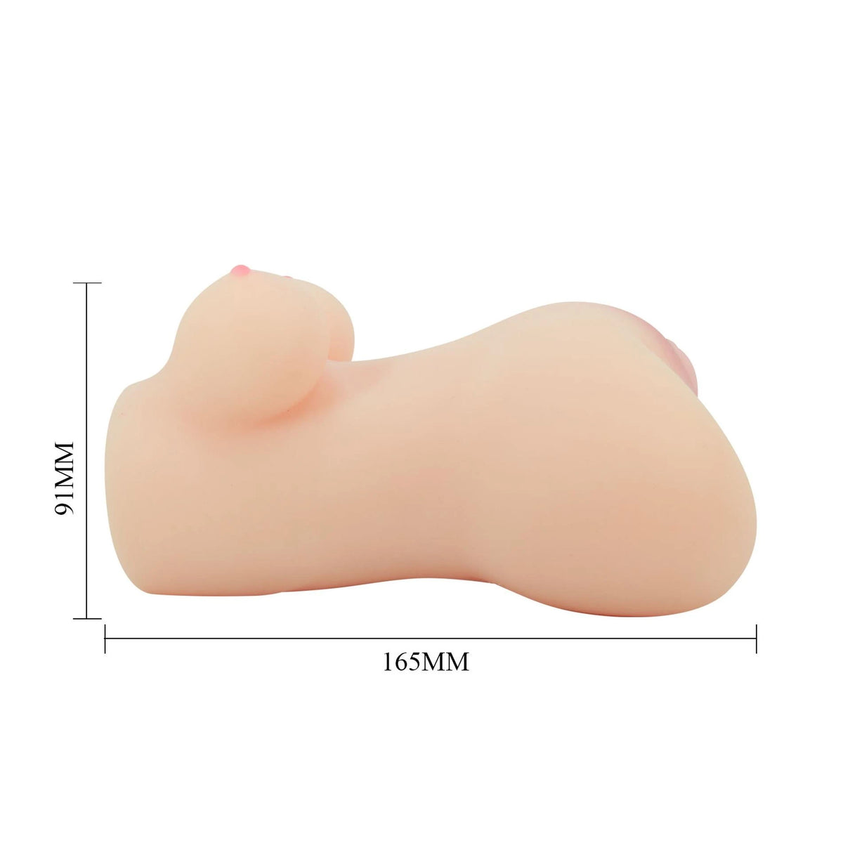 Masturbatore Hannah holes – vibrante, impermeabile, nude | Crazy Bull