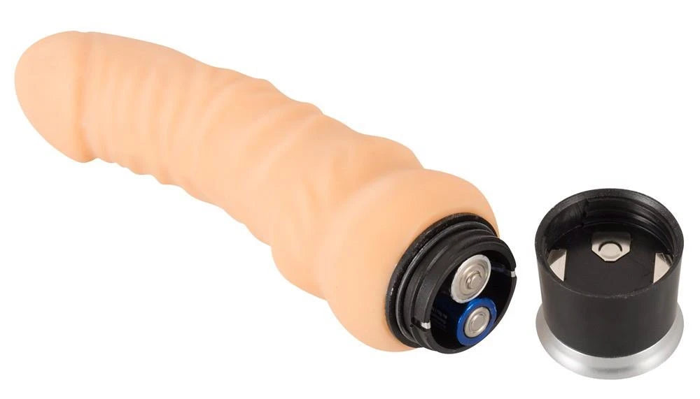 Vibratore realistico 8 funzioni – in cyberskin, nude | Nature Skin