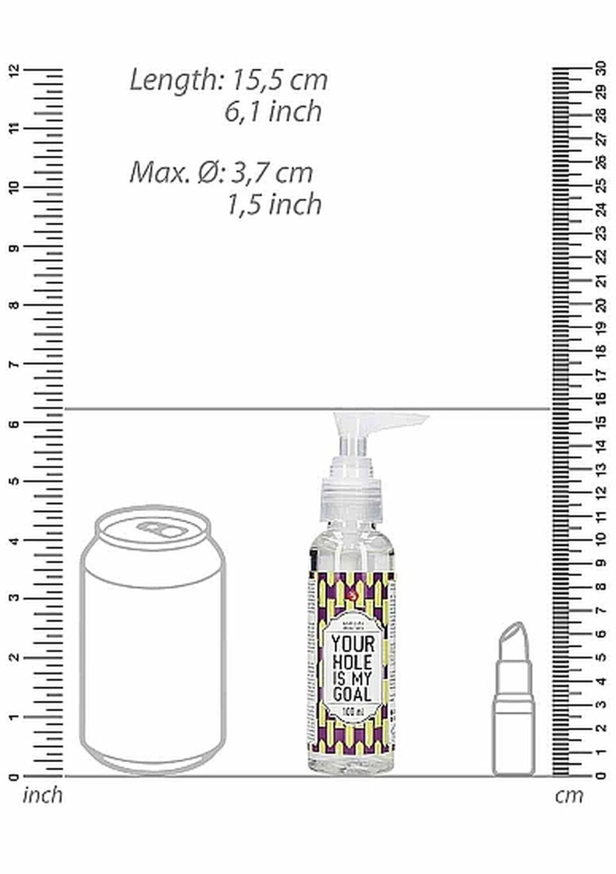Lubrificante Hole Is My Goal 100 ml – anale | S-Line