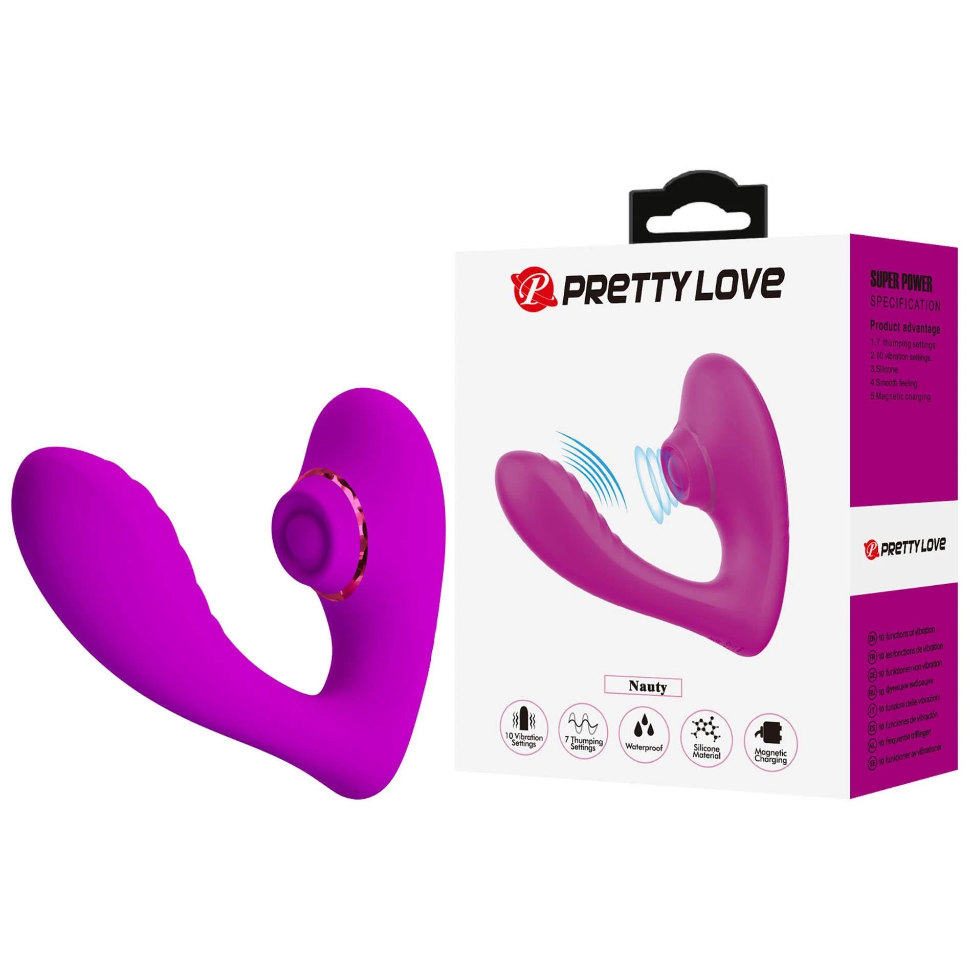 Pretty Love Naty Stimulateur Clitoridien Pénétrant