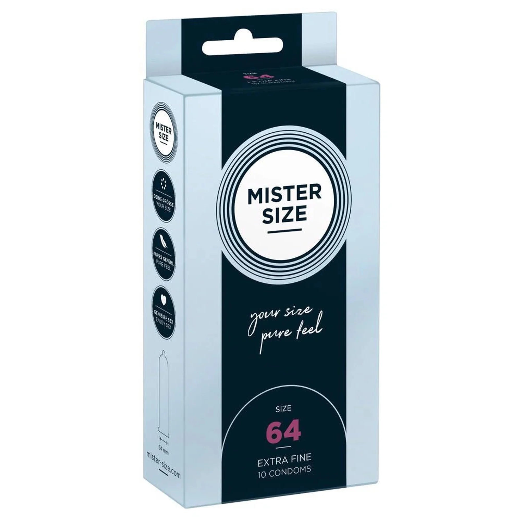 Mister Size 64 mm paquet de 10
