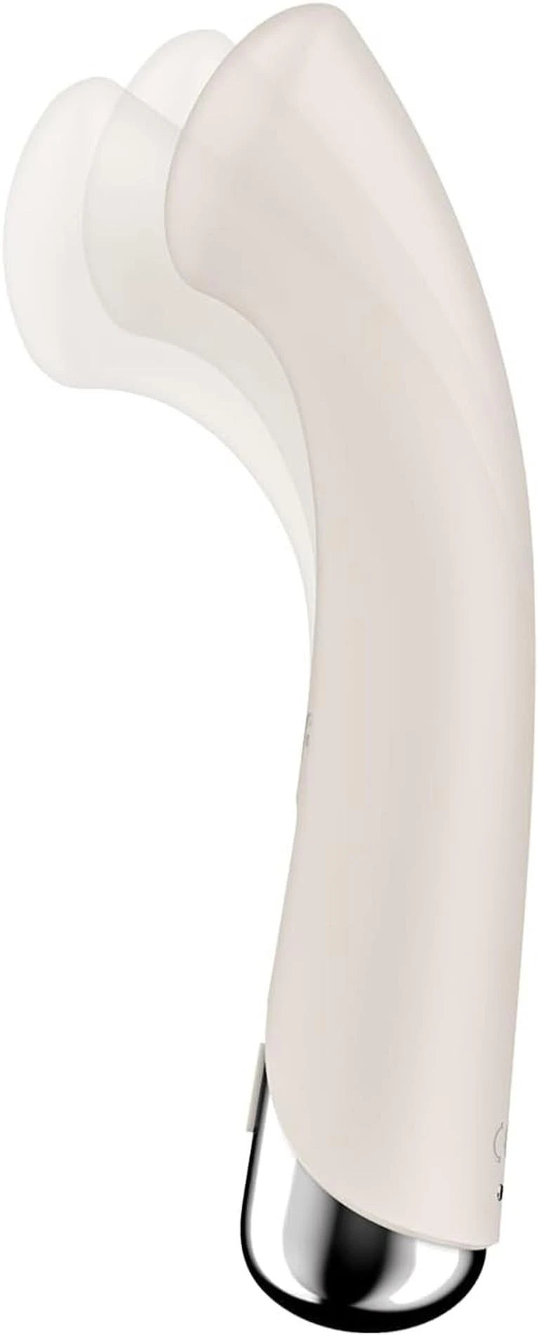 G-Punkt-Vibrator Spinning 16.53 cm – wiederaufladbar, weiß | Satisfyer