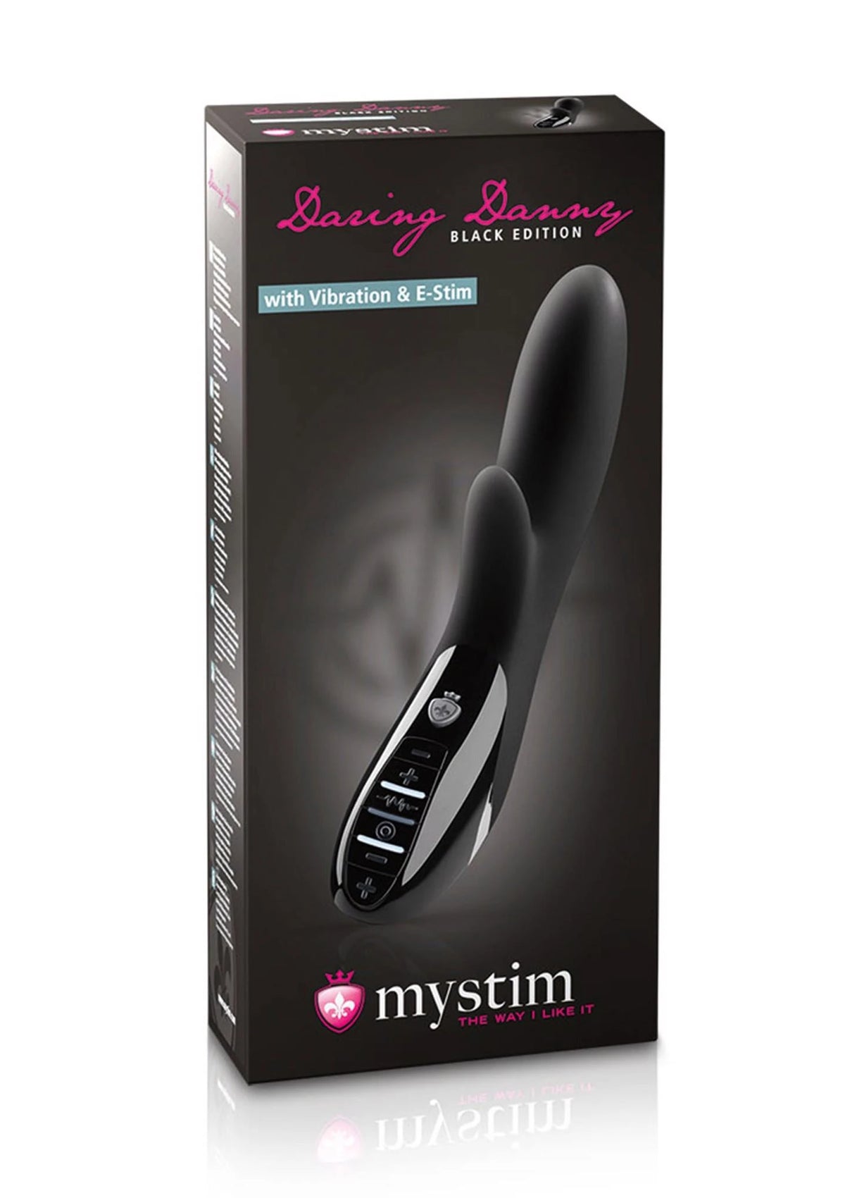 Vibratore classico Daring Danny eStim – nero | MyStim