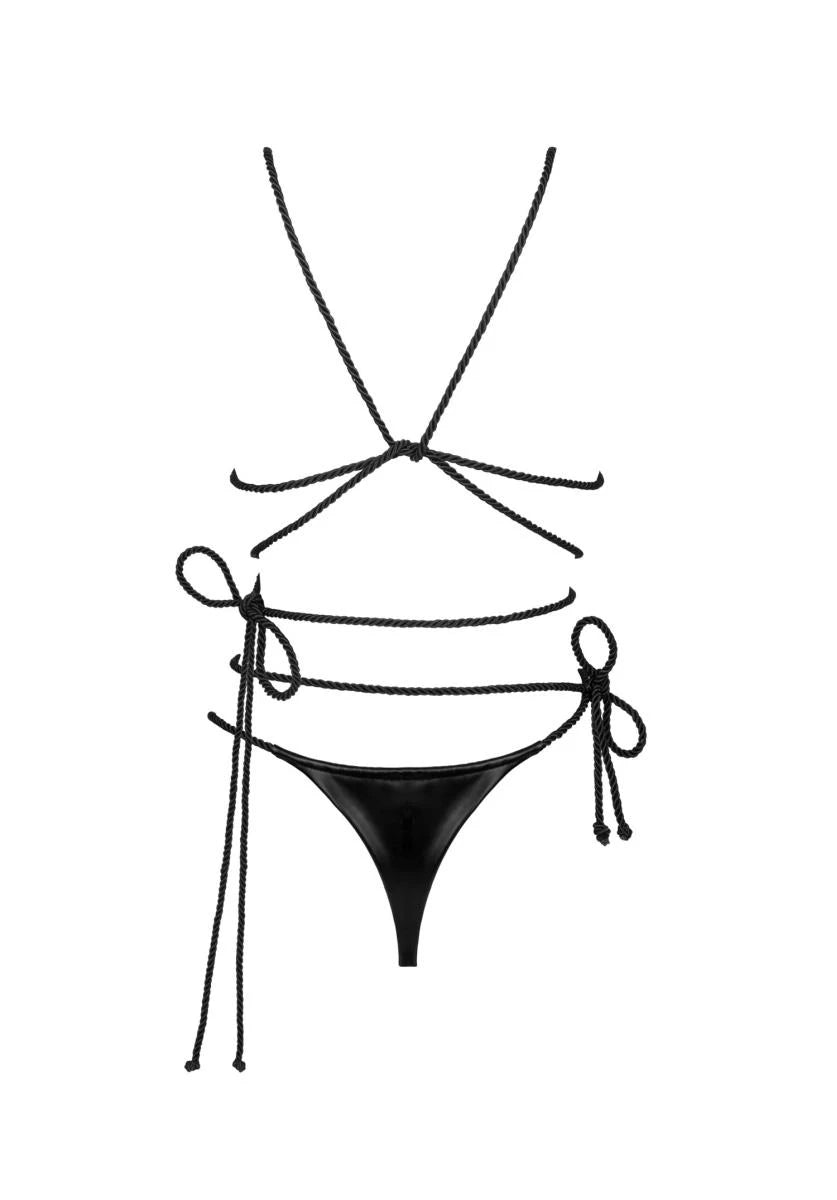 Ensemble de lingerie Cordellis 2 pièces – noir | Obsessive