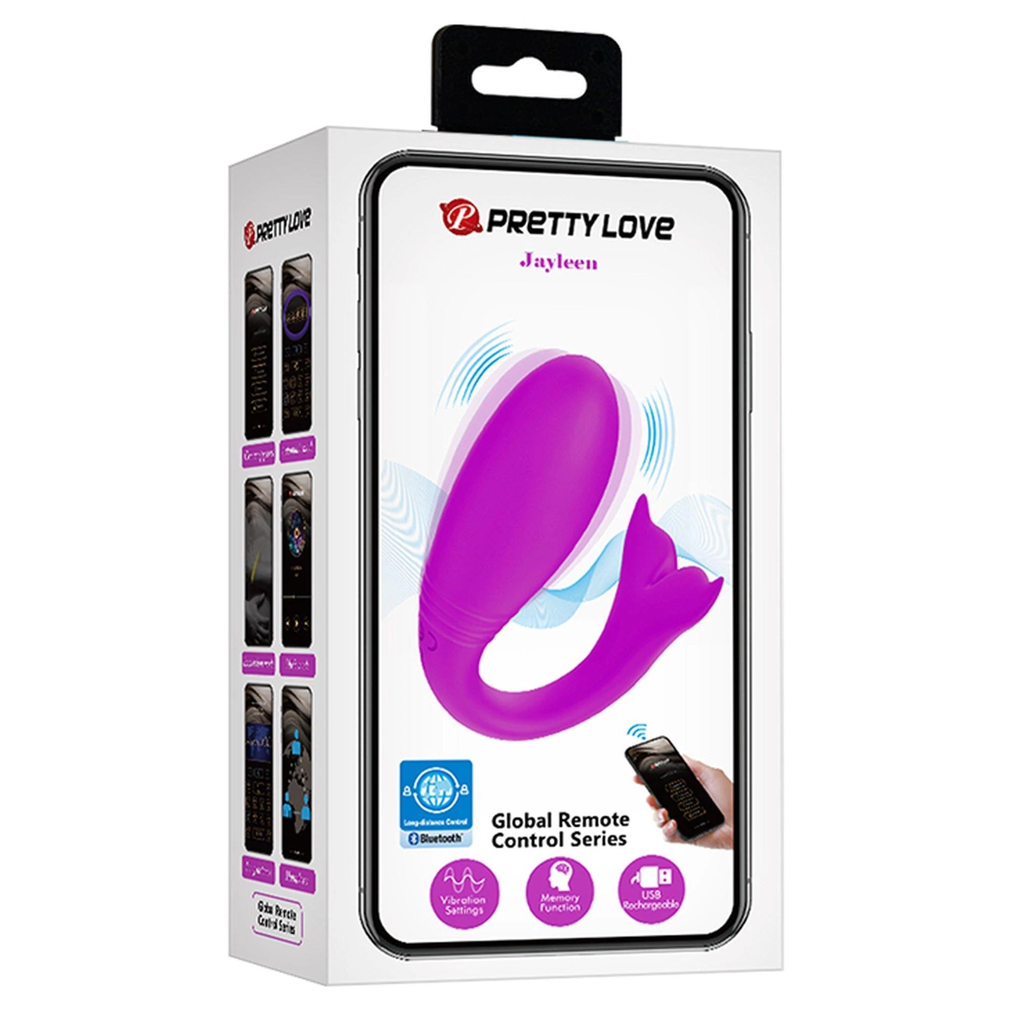 PRETTY LOVE - Jayleen, 12 fonctions de vibration Contrôle de l'application mobile à distance