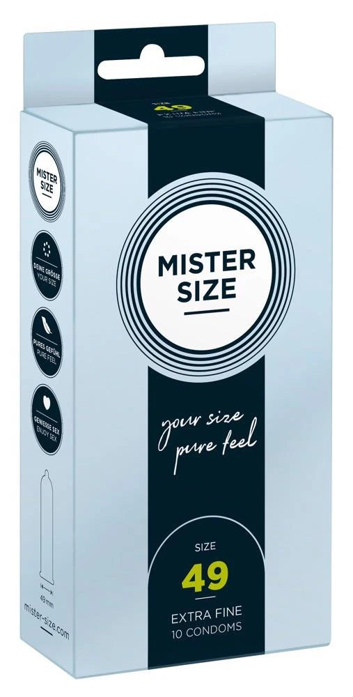 Mister Size 49mm lot de 10