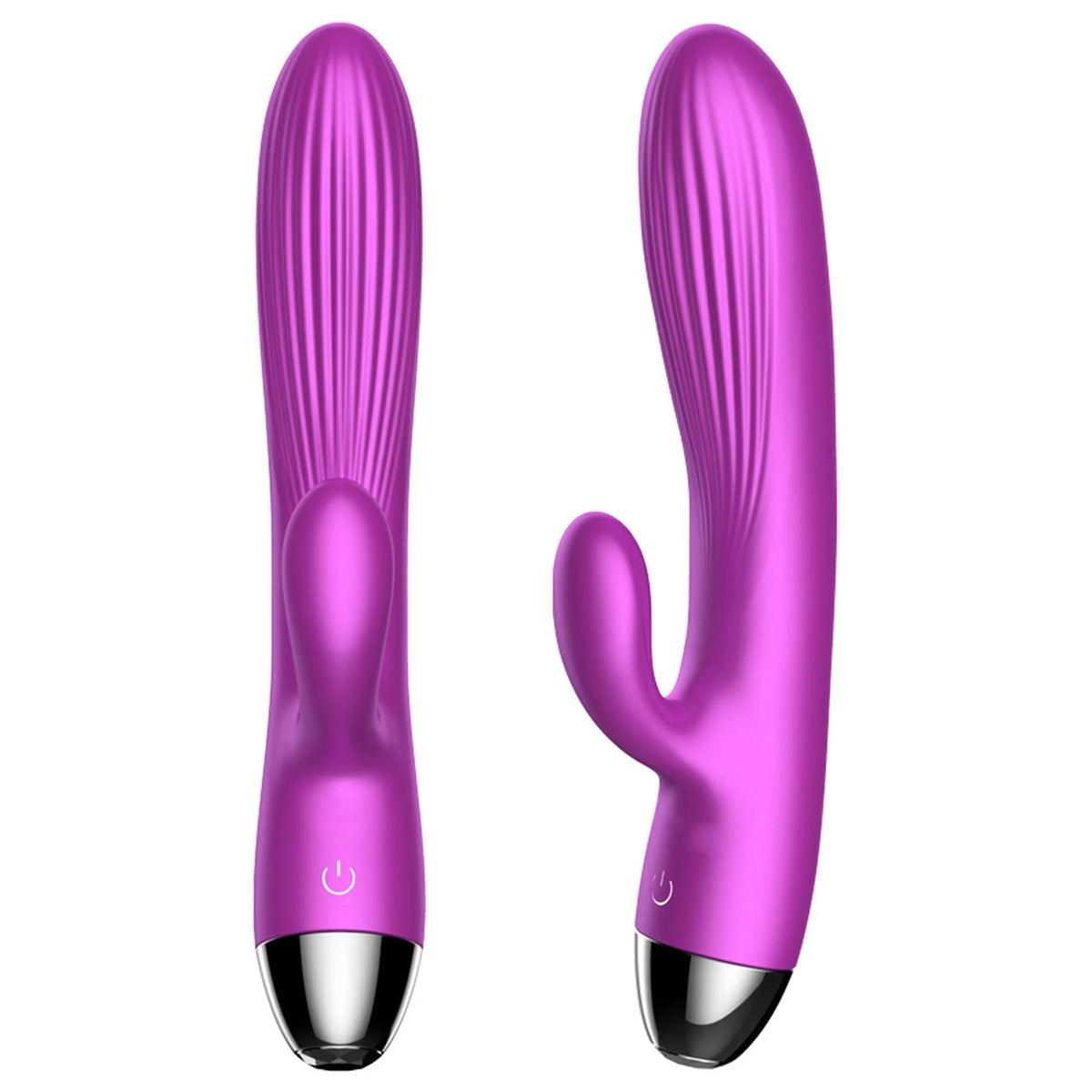 Vibrador rabbit Pulsator 7+ 7 funções – recarregável, com aquecimento, roxo | Favorites