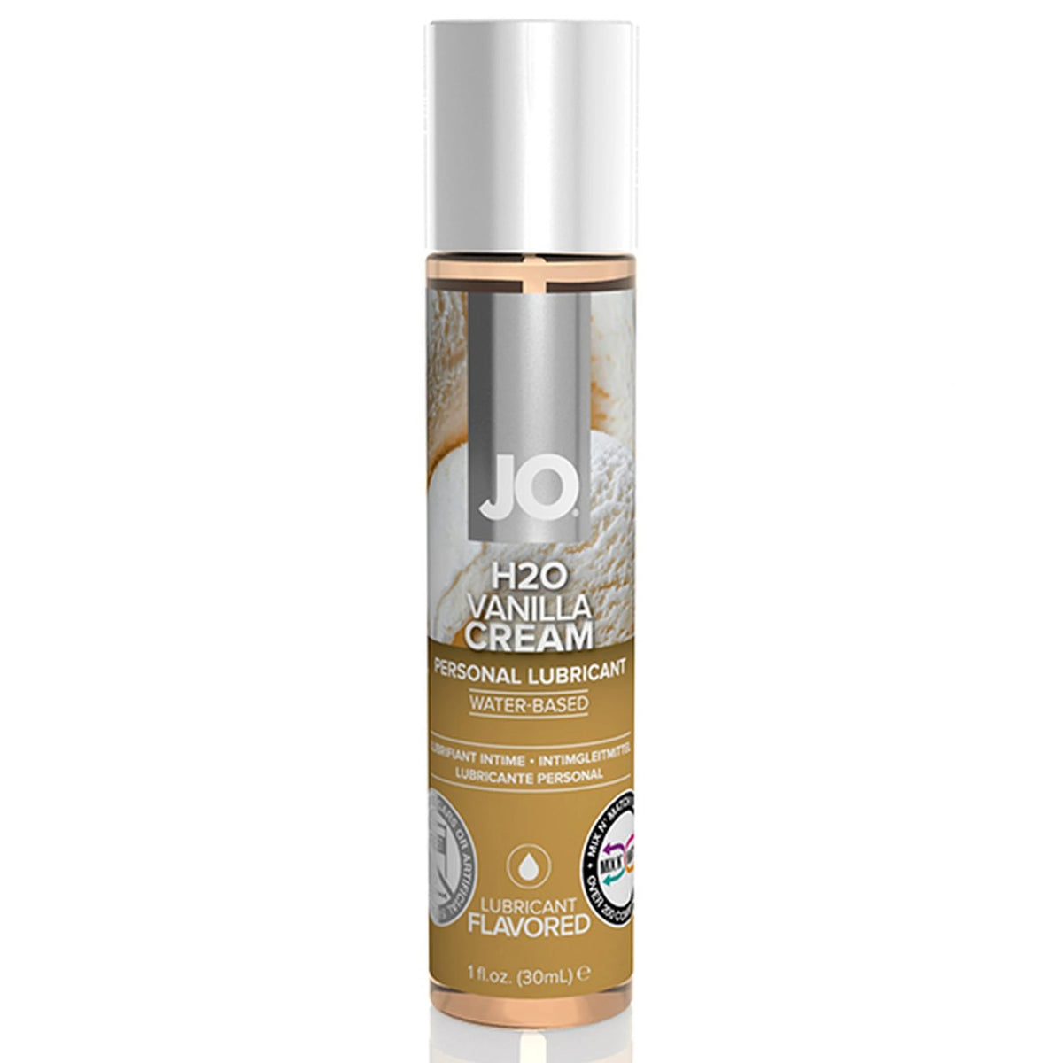 Lubricante H2O Vanilla 30 ml – a base de agua | JO