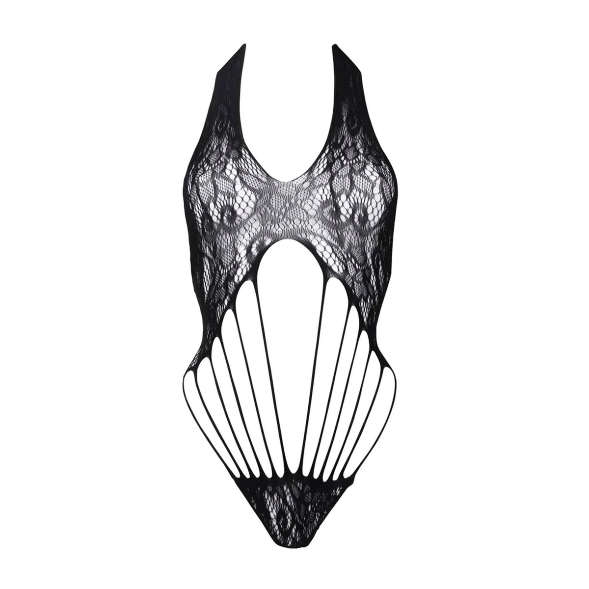 Body – in pizzo, halter, nero | Le Désir