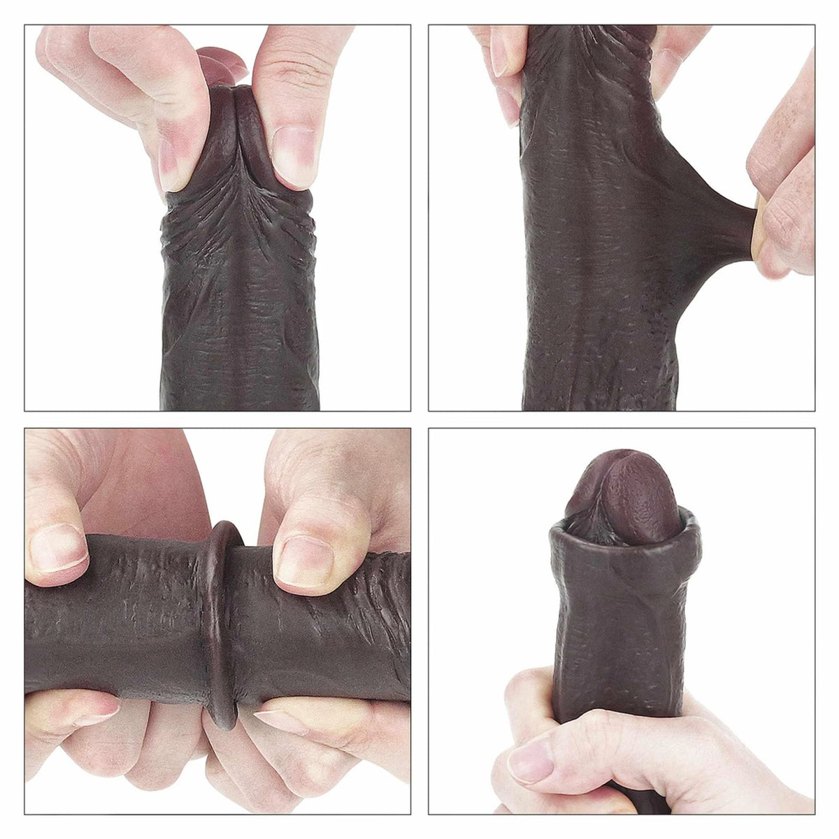 Dildo realistico Layer 18 cm – con ventosa, vibrante | Lovetoy