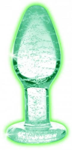 Plug anal en verre phosphorescent