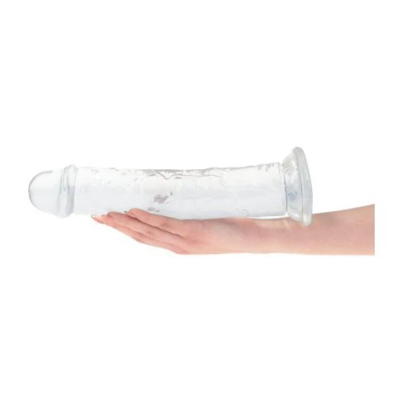 Dildo Emotion – con ventosa, trasparente | Real Rapture
