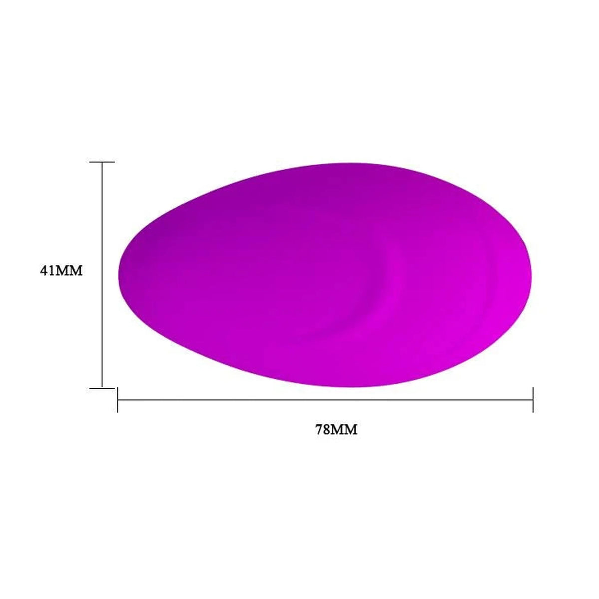 Vibro-Ei Hyper 12 Funktionen – mit Fernbedienung, fuchsia | Pretty Love
