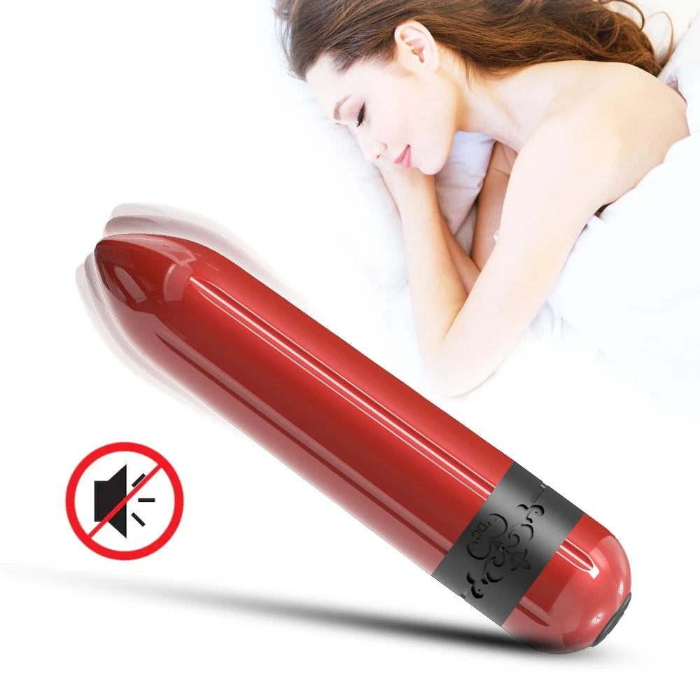 Mini vibratore Rocket 9 funzioni – ricaricabile, rosso | Favorites