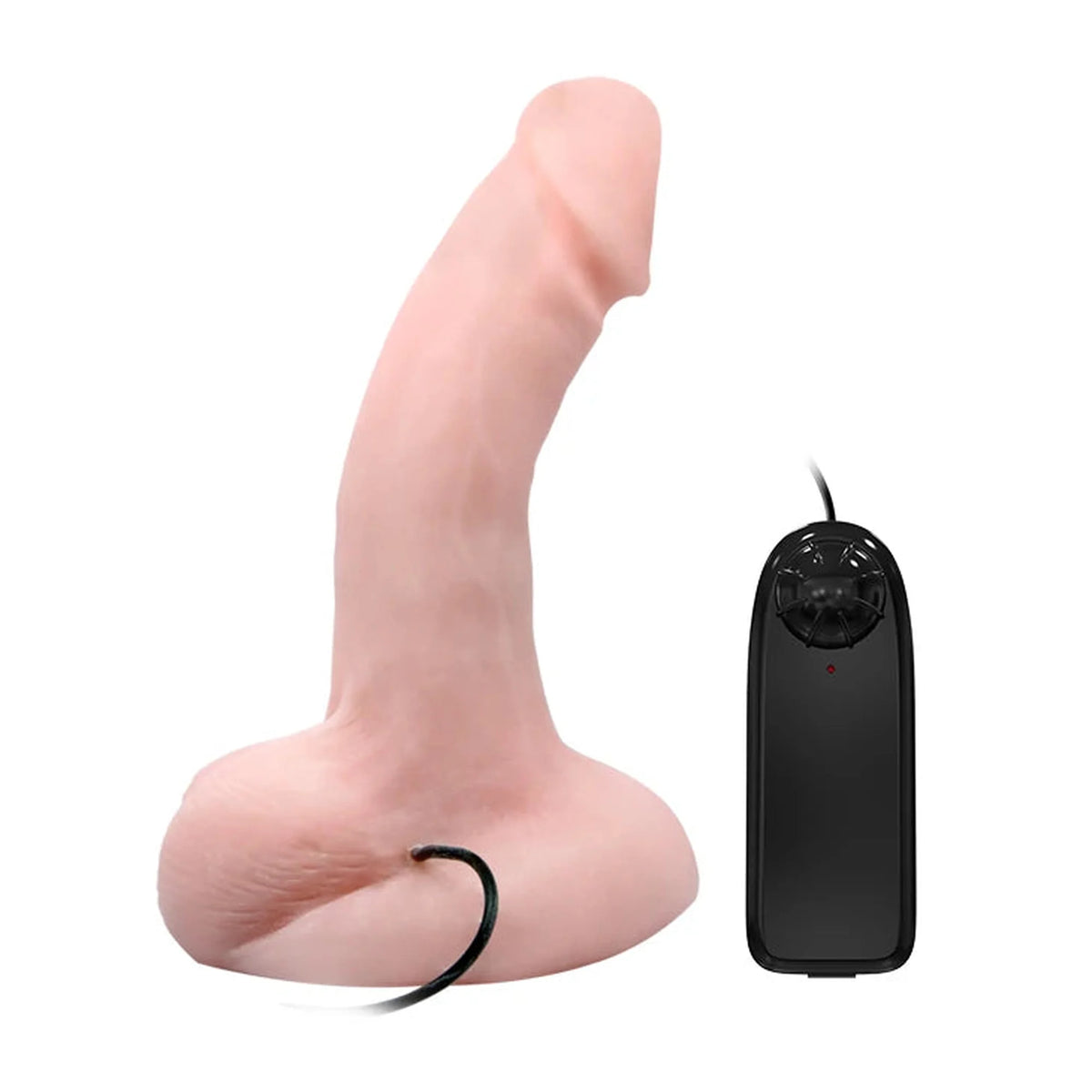 Vibromasseur réaliste Arbirariness – avec télécommande, nude | Baile