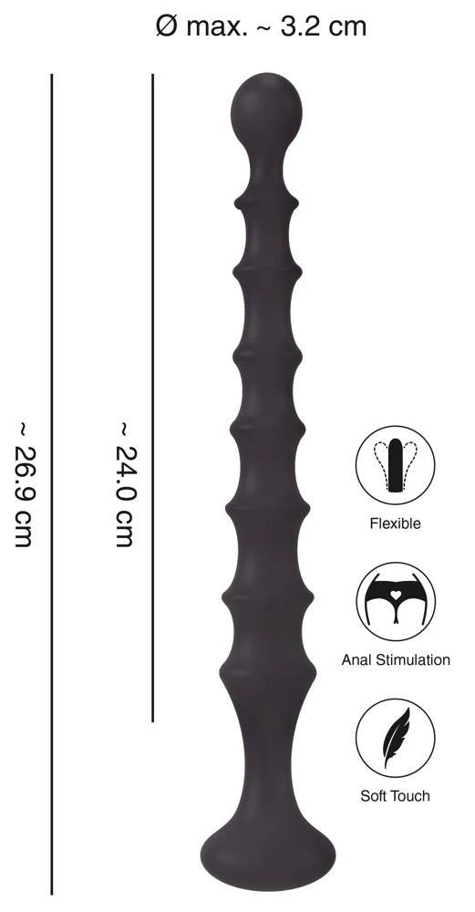 Massaggiatore wand Magic No 2 26.9 cm – nero