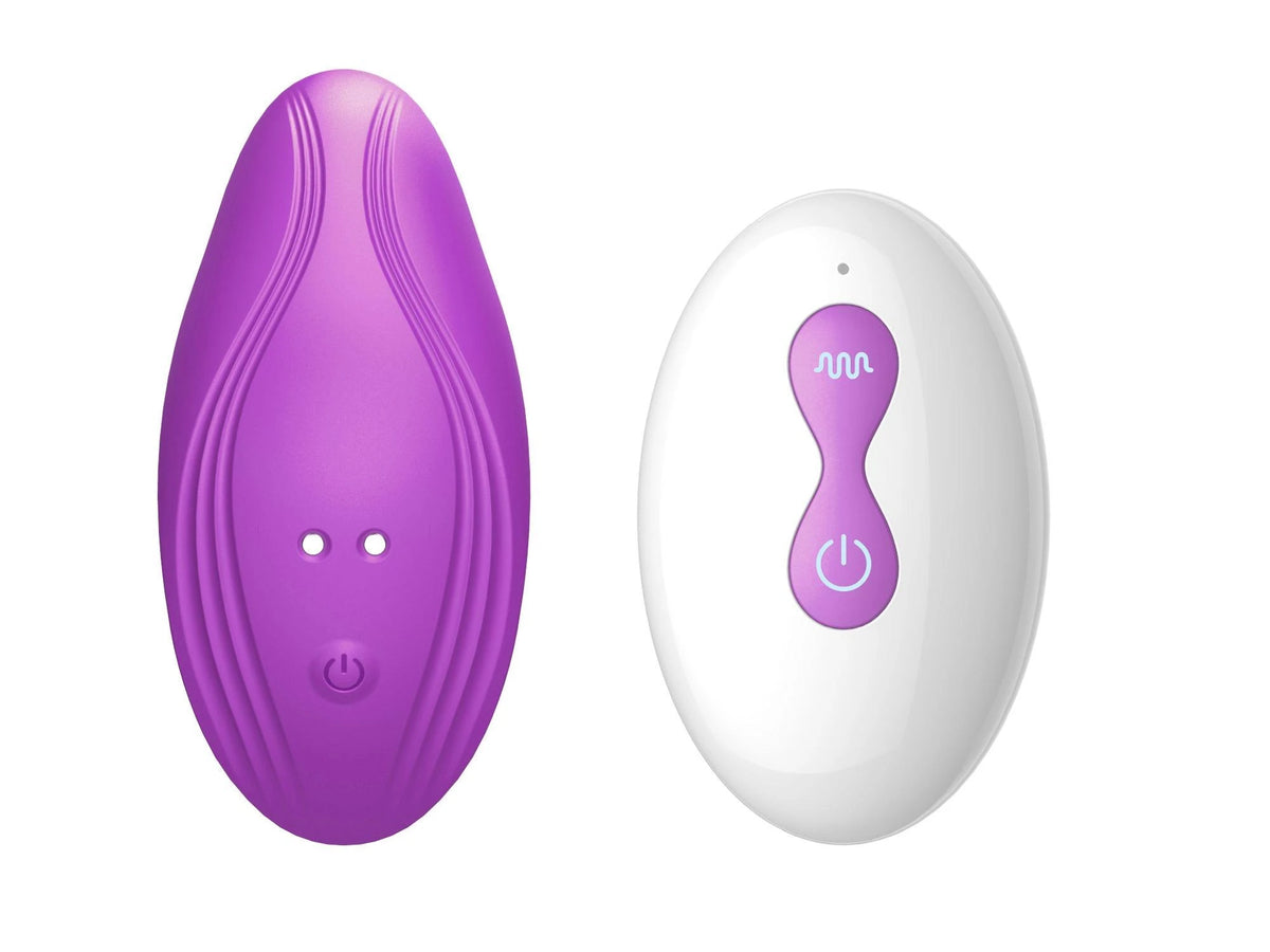 Estimulador de clítoris Ultrathin Wearable – con mando a distancia, recargable, morado | Favorites