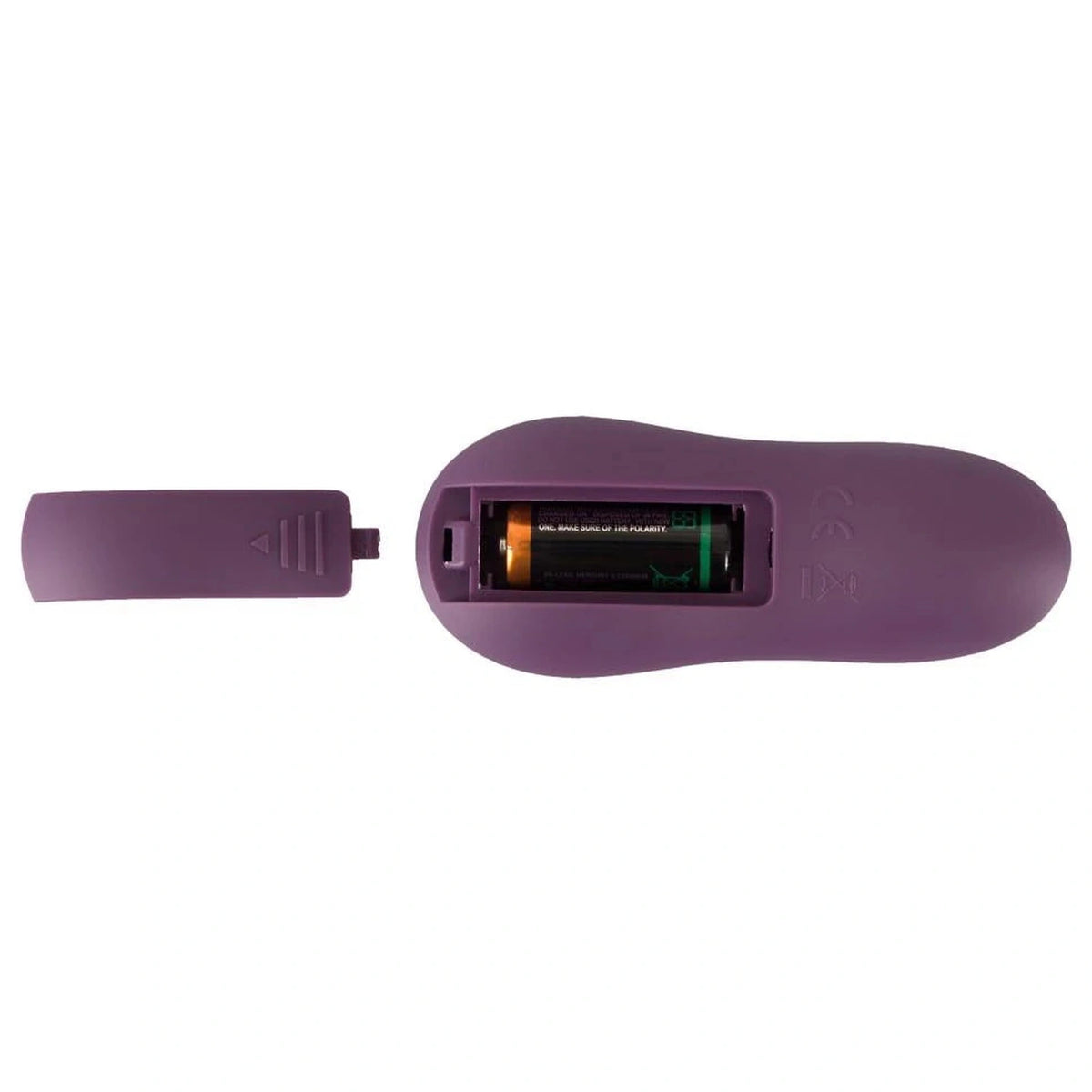 Clitoral stimulator 11.5 cm – remote control, purple | Sweet Smile