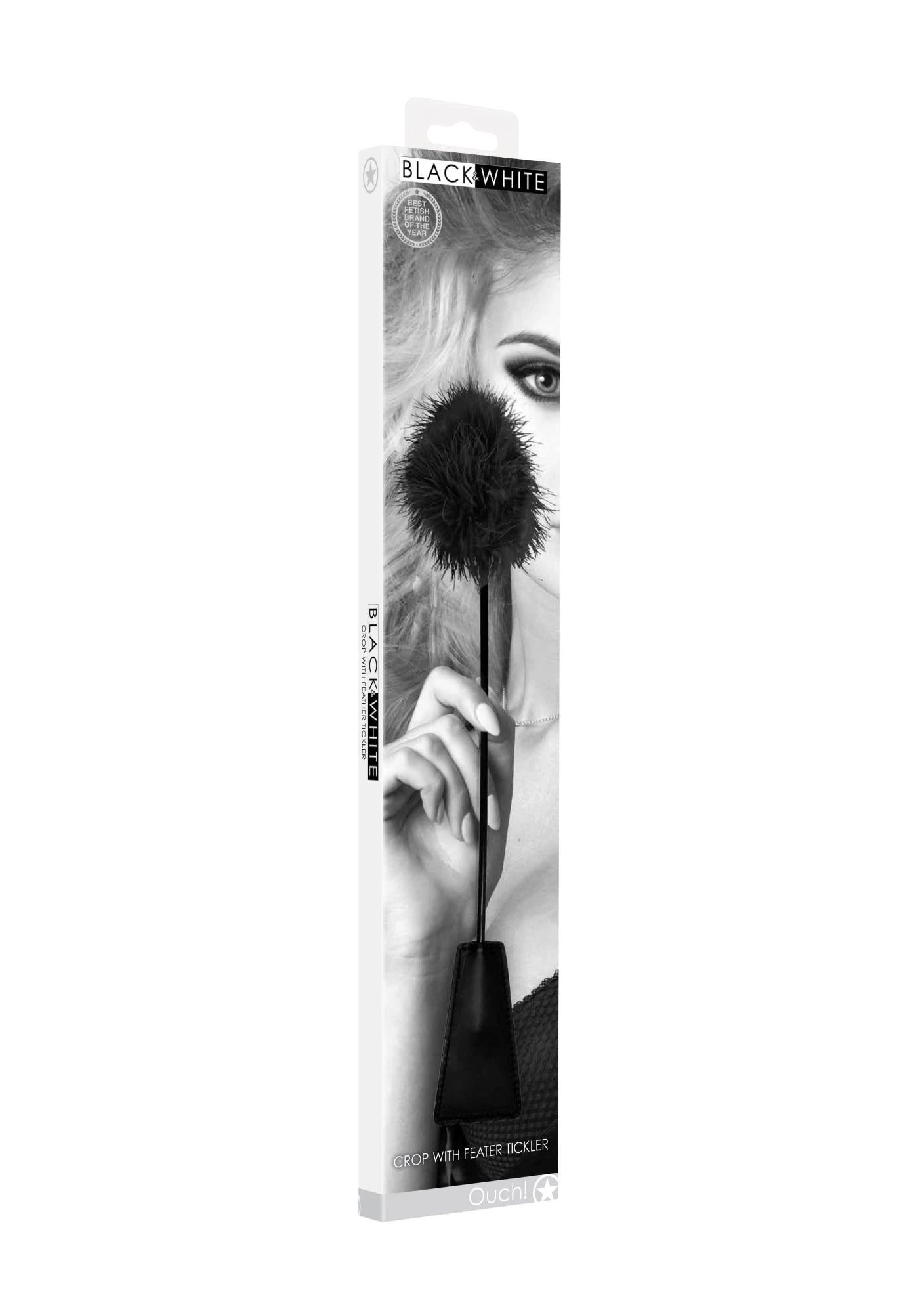 Crop with Tickle Feather