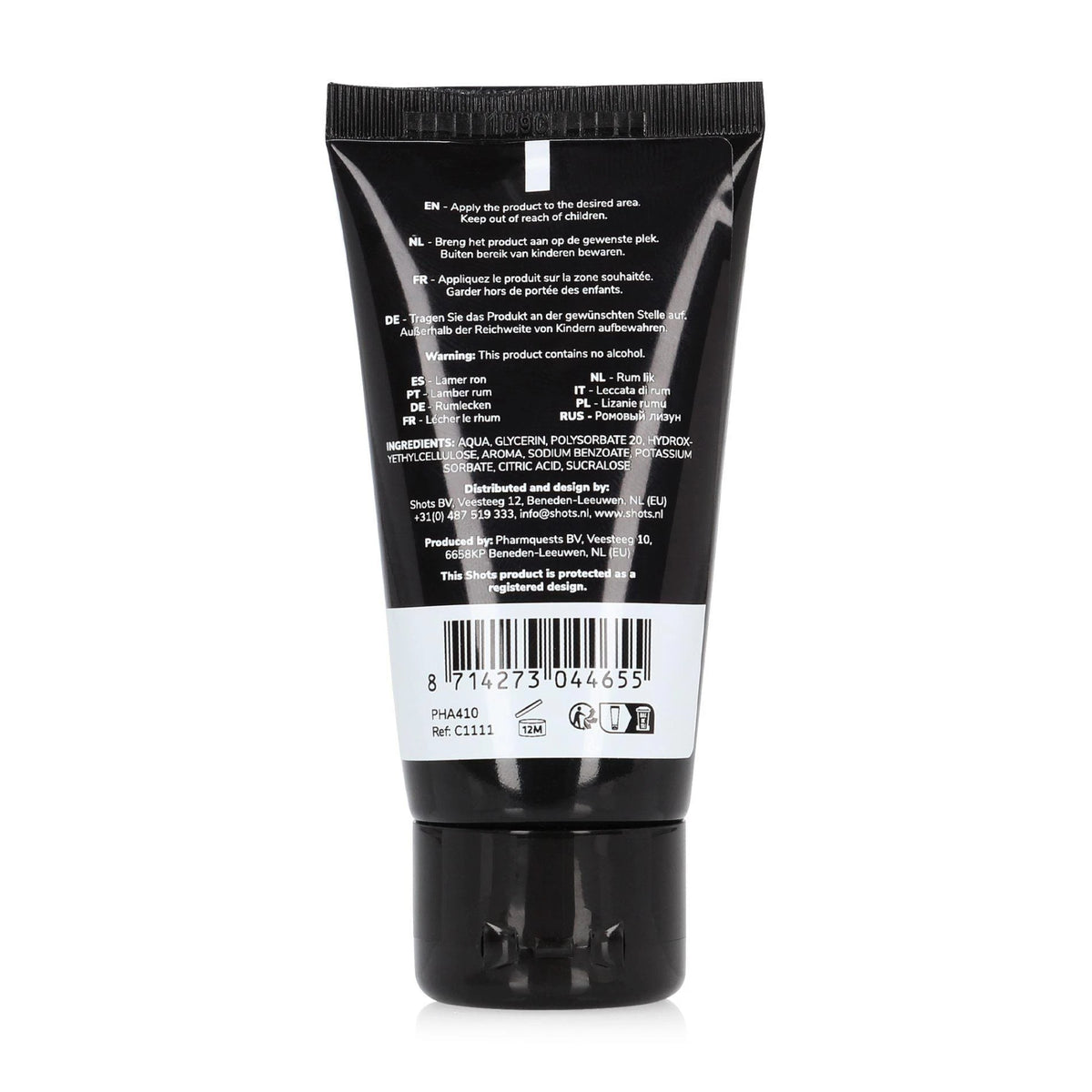 Lubrifiant Rum Lick 50 ml | Pharmquests